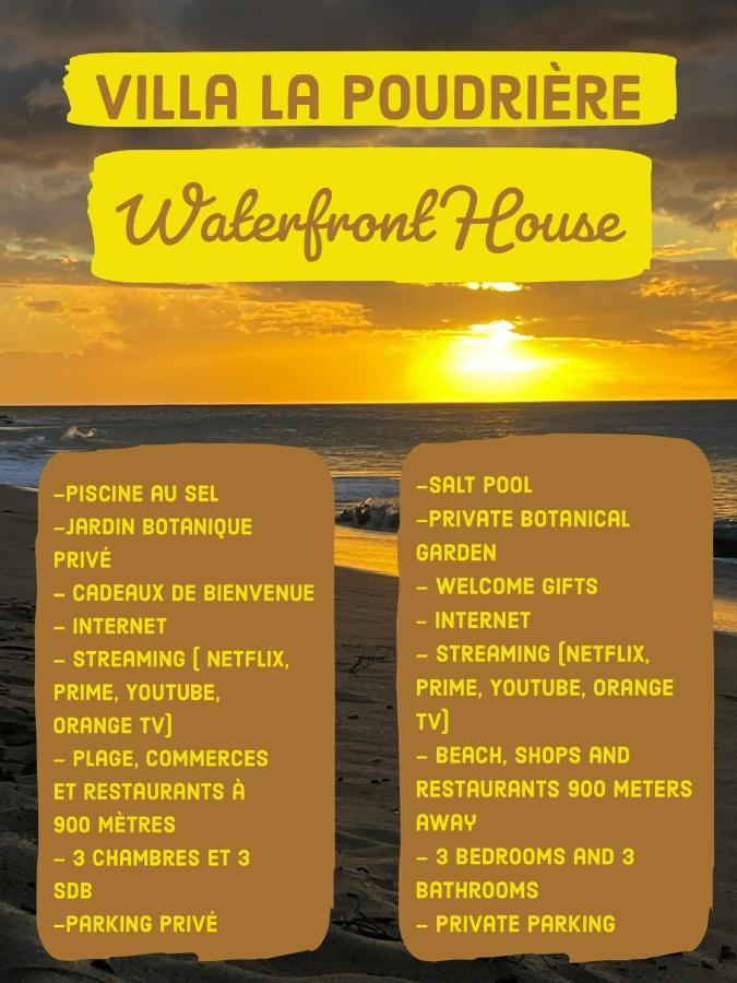 Vue Mer/3Beds/Piscine/Wifi/900 Metres De La Plage Deshaies Ngoại thất bức ảnh