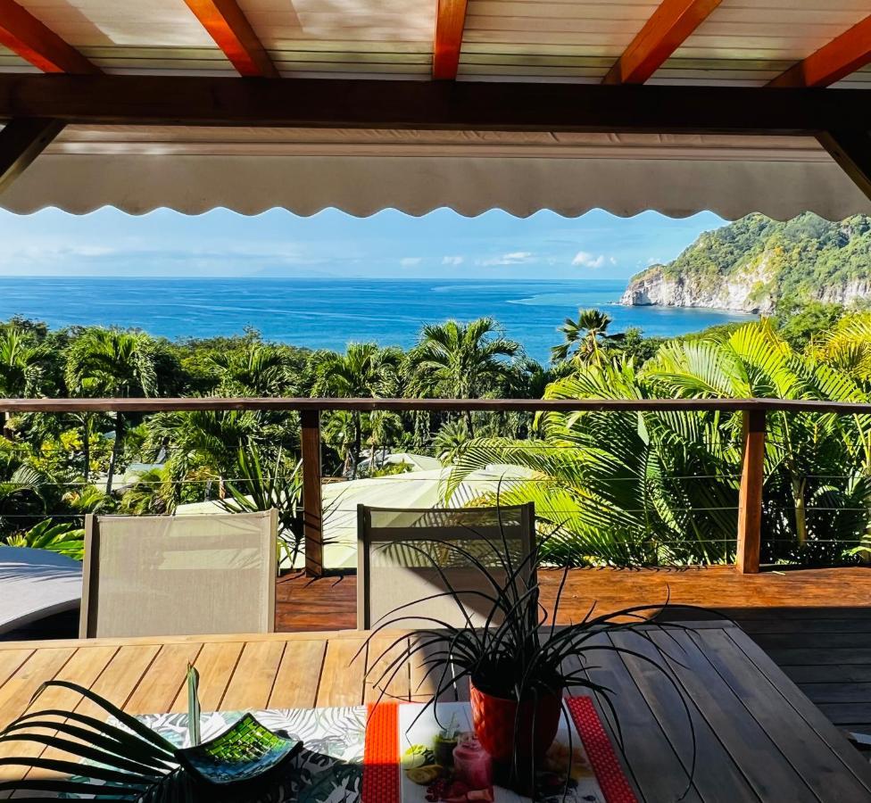 Vue Mer/3Beds/Piscine/Wifi/900 Metres De La Plage Deshaies Ngoại thất bức ảnh