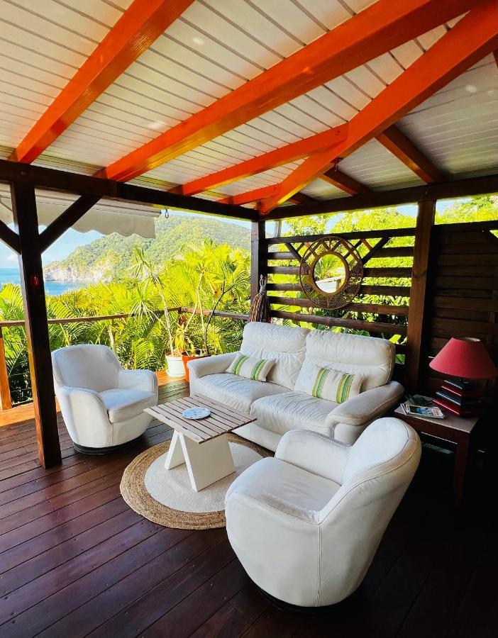 Vue Mer/3Beds/Piscine/Wifi/900 Metres De La Plage Deshaies Ngoại thất bức ảnh