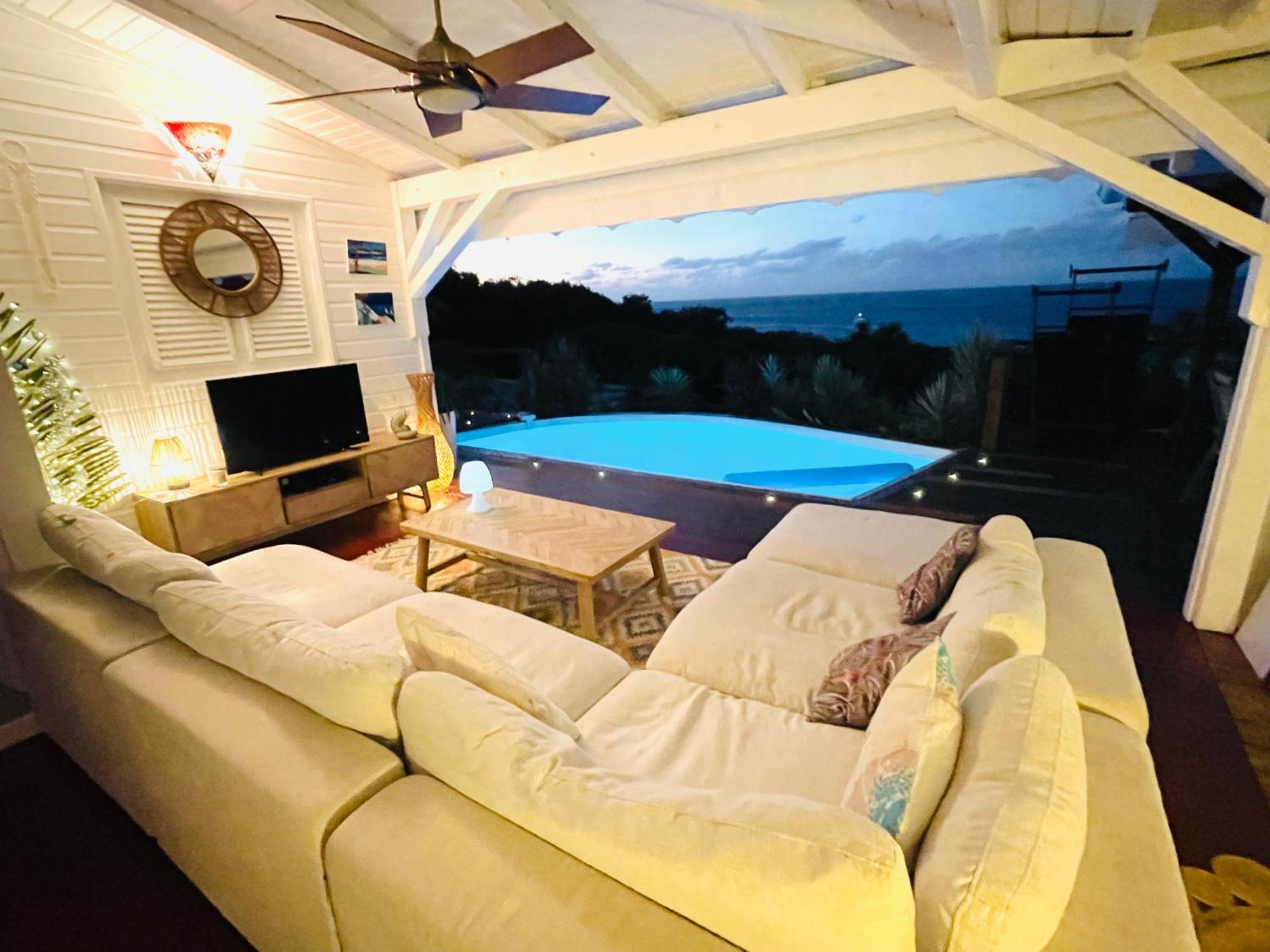 Vue Mer/3Beds/Piscine/Wifi/900 Metres De La Plage Deshaies Ngoại thất bức ảnh