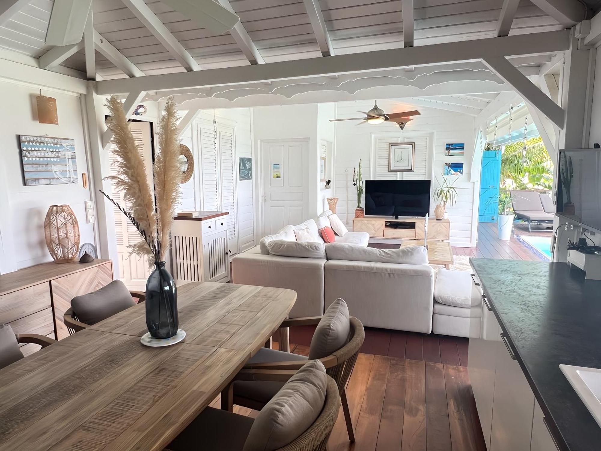 Vue Mer/3Beds/Piscine/Wifi/900 Metres De La Plage Deshaies Ngoại thất bức ảnh
